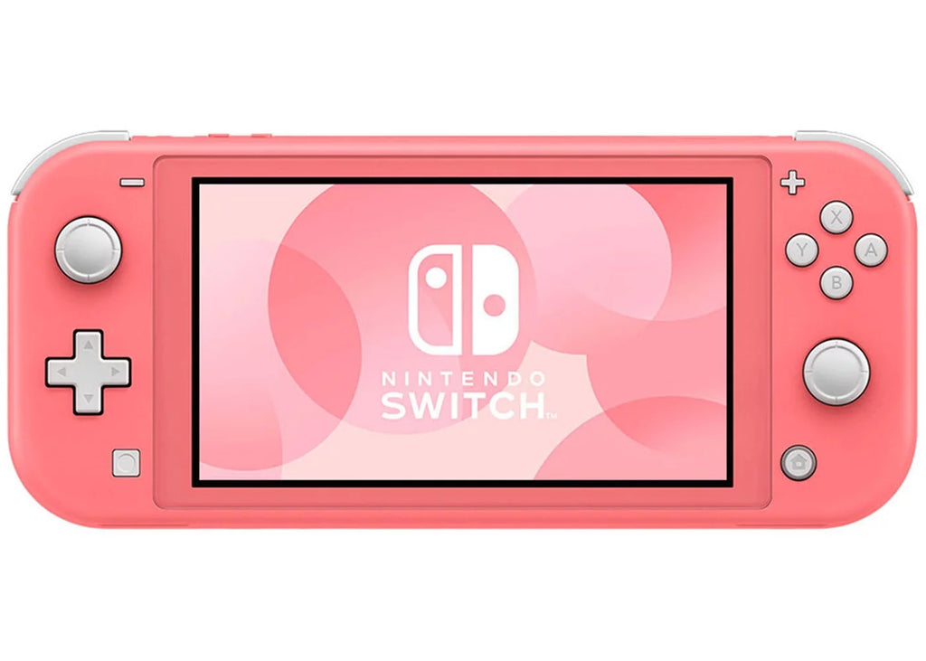 Nintendo Switch Lite Coral Console Bundle with Legend of Zelda Skyward Sword HD