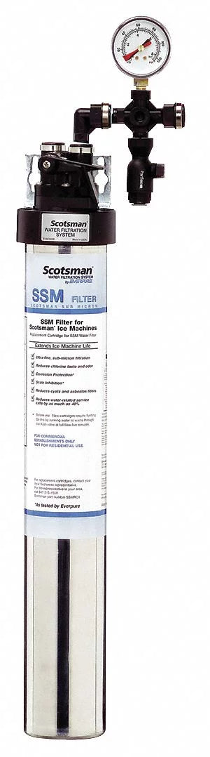 Scotsman Liquid Filter System,0.5 micron,30 1/2" H SSM1-P