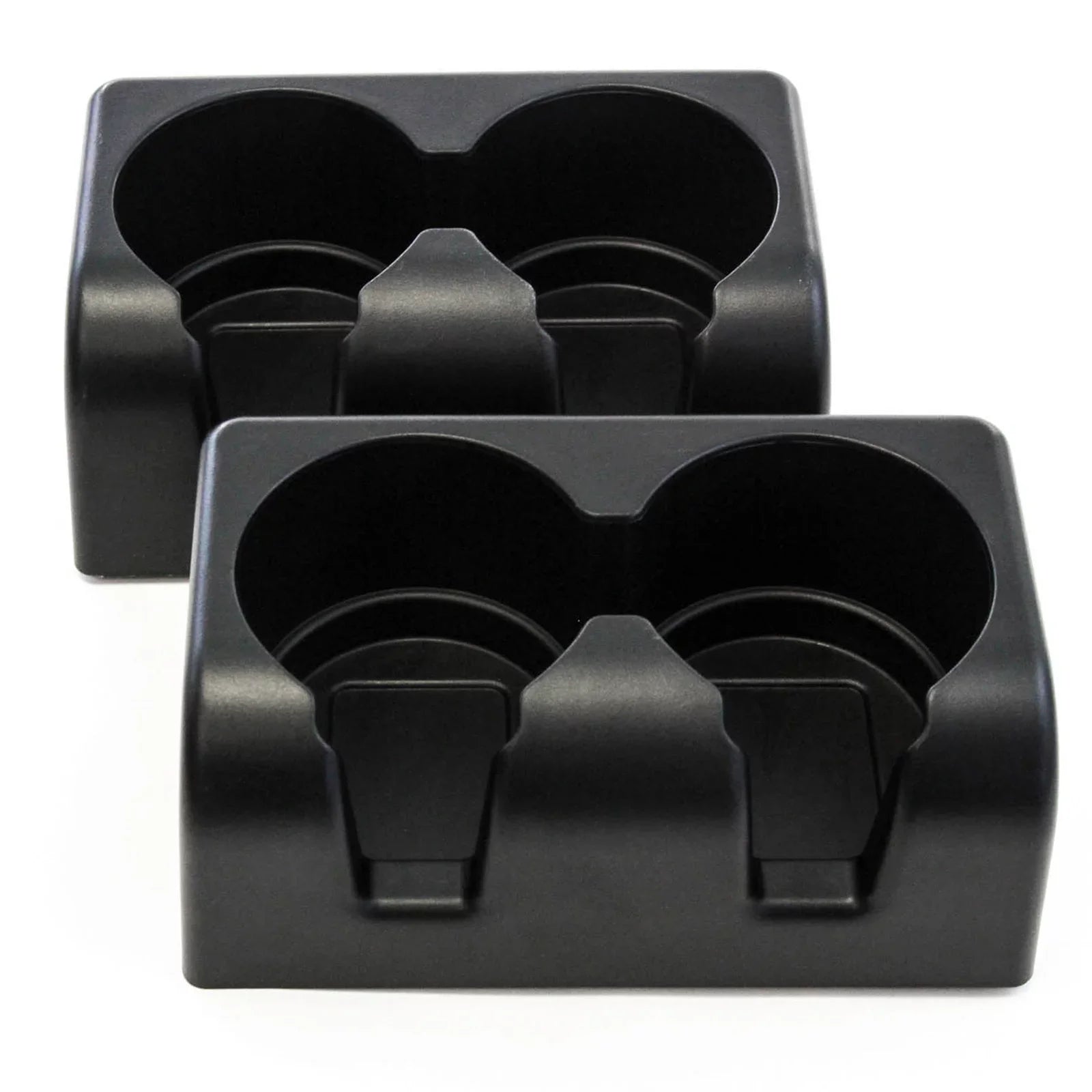 Red Hound Auto 2 Compatible with Chevy GMC Colorado Canyon 2004-2012 Bench Seat Black Cup Drink Holder Drink Beverage Replaces 19256630
