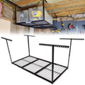 Kojem 72" x 36" Overhead Garage Storage Rack Adjustable Organization Heavy Duty Metal Garage Ceiling Storage Racks 22" - 40"