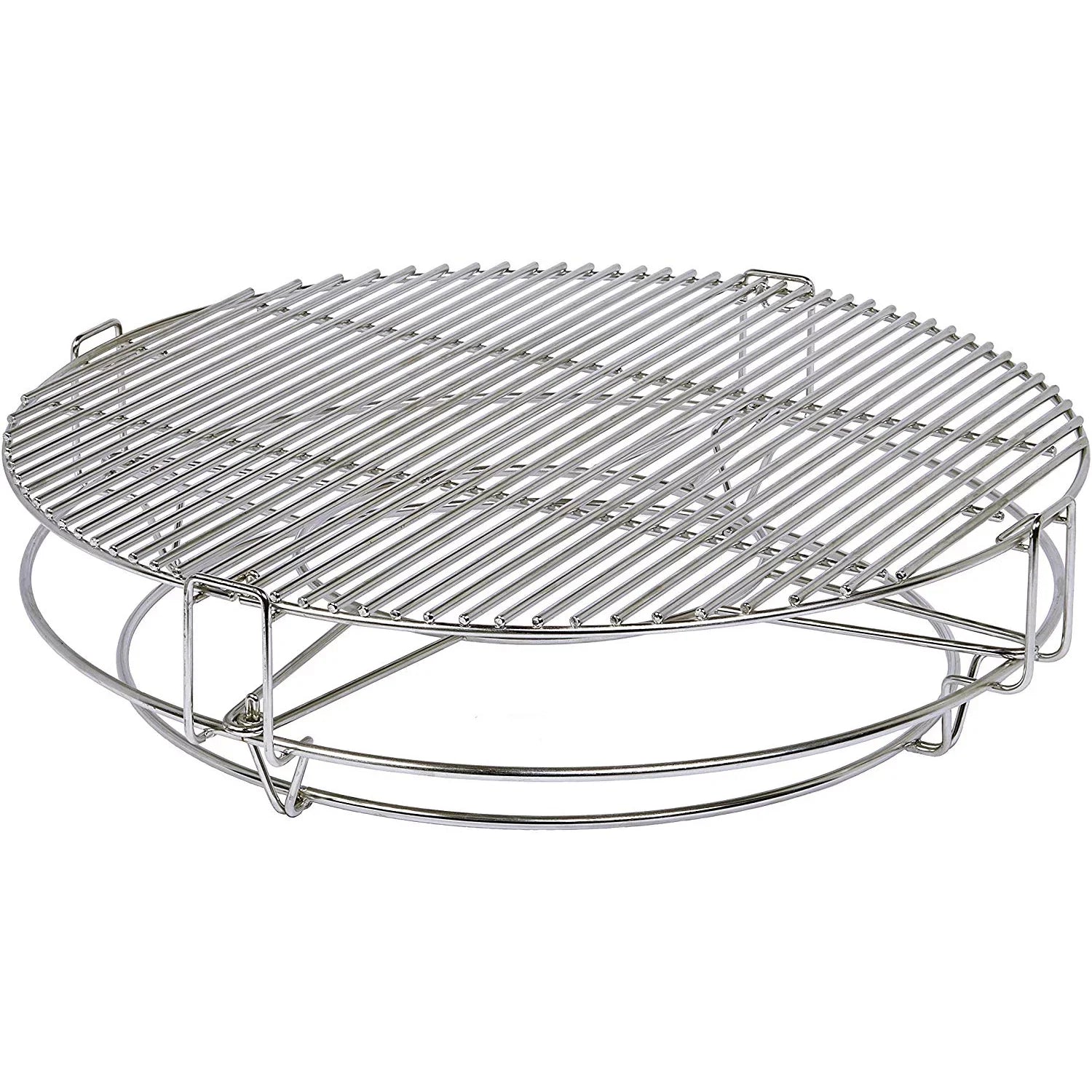 Kamado Joe Big Joe Outdoor Stainless Steel Drip Pan Holder for Divide & Conquer