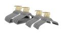 JOY Mangano Huggable Hangers (Gray) 100-piece Anti-Microbial Clean Boss Set