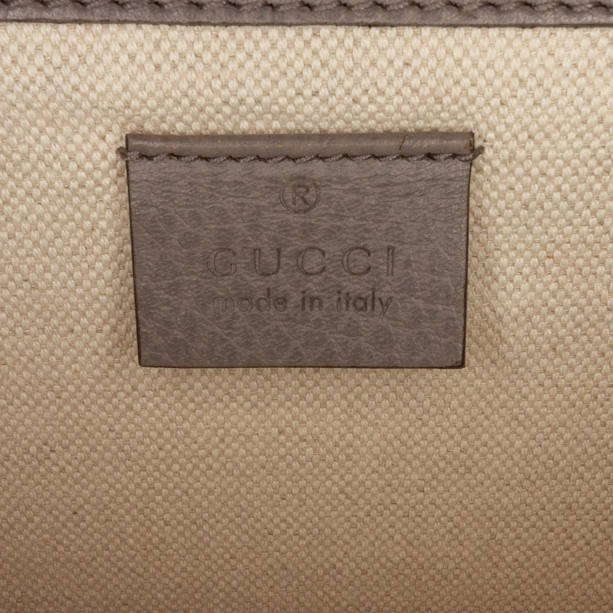Pre-Owned Authenticated Gucci Small Dionysus Shoulder Bag Calf Leather Gray Unisex (Good)