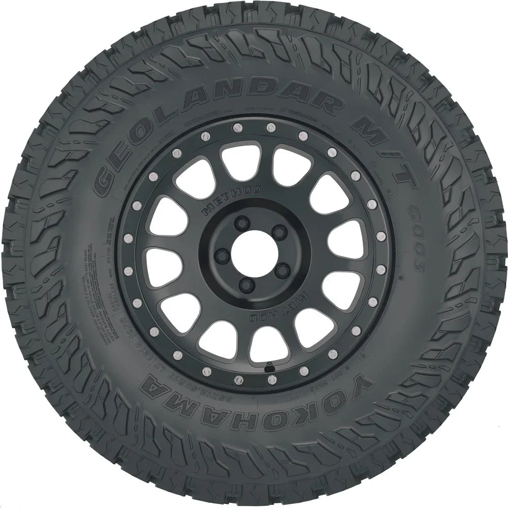 Yokohama Geolandar M/T 35X12.50R20/10 121Q BW Mud Terrain Tire