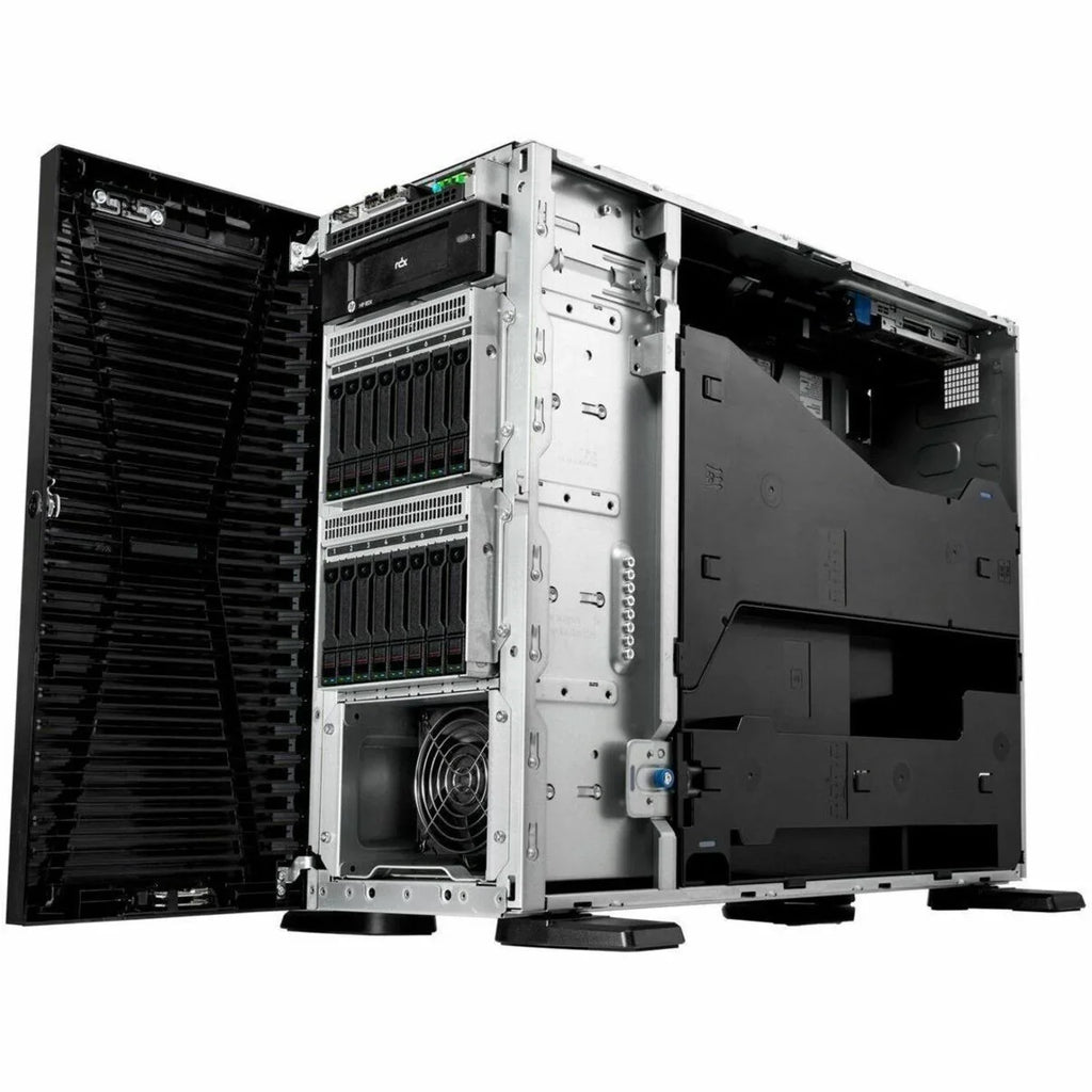 HPE ProLiant ML110 G11 4.5U Tower Server - 1 x Xeon Gold 5416S 2 GHz - 32 GB RAM - Serial ATA Controller - C741 Chip - 1 Processor Support - 1 TB RAM Support - Up to 16 MB Graphic Card ...