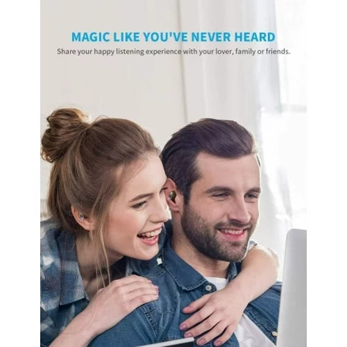 Wireless Earphones TWS Headphones True Stereo Earbuds w Mic Charging Case P5Y for Galaxy A30s A21 A20 A13 5G A12 5G A11 A10s A10e A03s A02s A01 - Sonim XP8 XP3 - Xperia 1