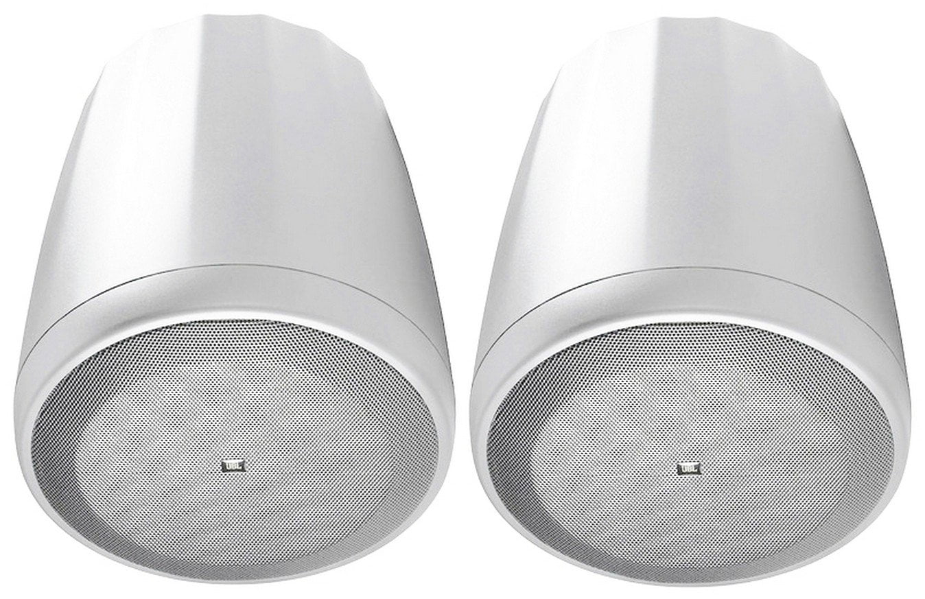 6-Zone Home Audio Receiver+(6) 3.5" White Cube+(2) JBL Pendant+Ceiling Speakers