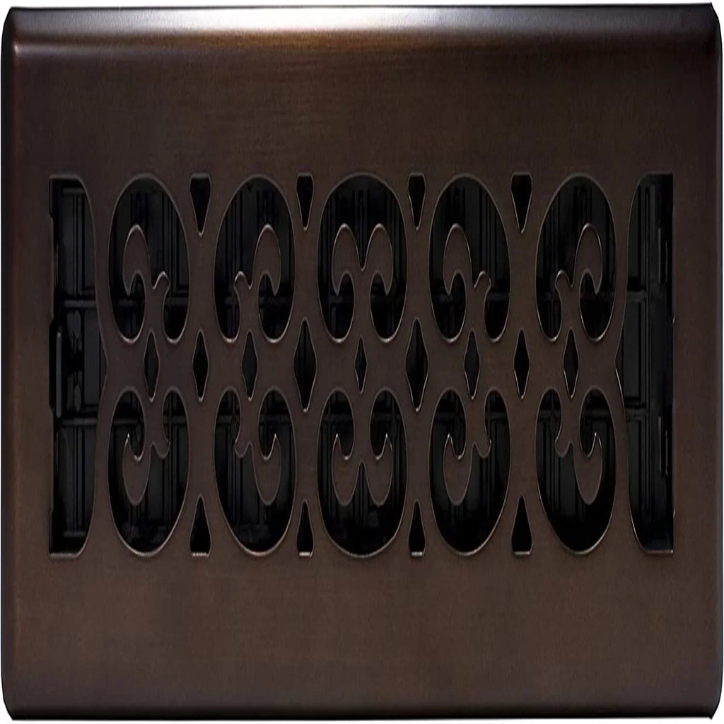 Floor Register, Rubbed Bronze Finish