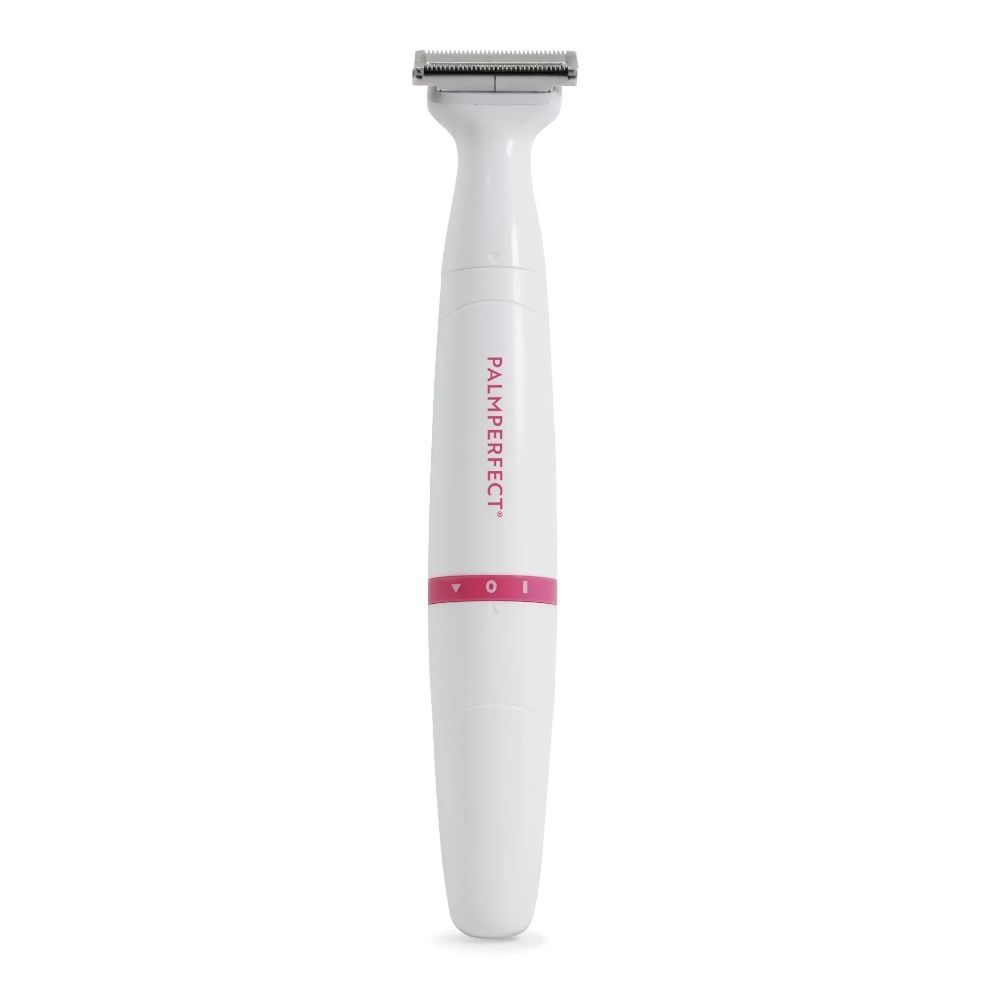 PALMPERFECT Total Grooming System, 3 Interchangeable Heads, Liquid Resistant, Female Electric Shaver