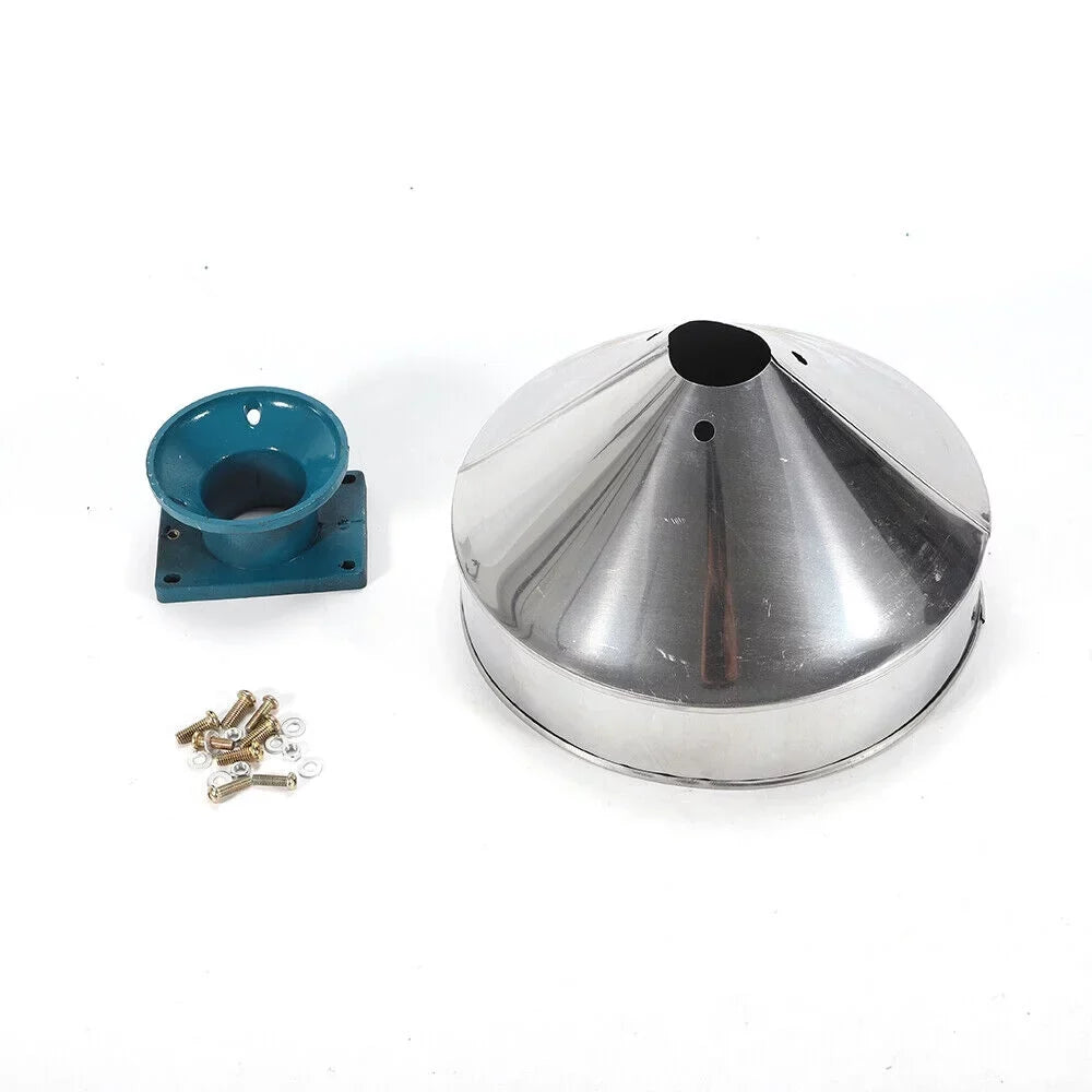 ZhdnBhnos 2200W 220V Electric Grain Flour Grinder Mill Commercial Heavy Duty Corn Wheat Cereal Dry Feed Grinder Pulverizer Machine w/ Funnel 1400r/Min
