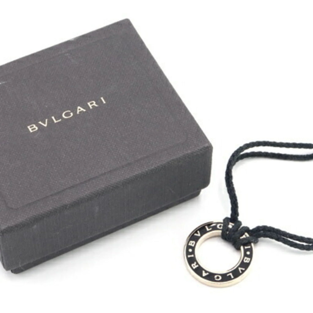 Pre-Owned BVLGARI Bracelet 35262 Black Bangle Women's (Good)