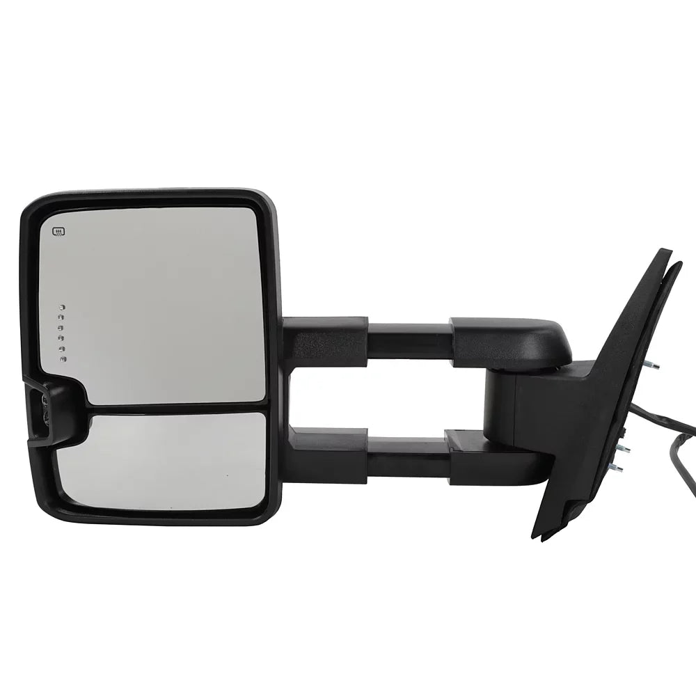 BMTBUY Power Heated Chrome Towing Mirrors for 07-13 Chevy Tahoe LED Signal & Backup Lamp