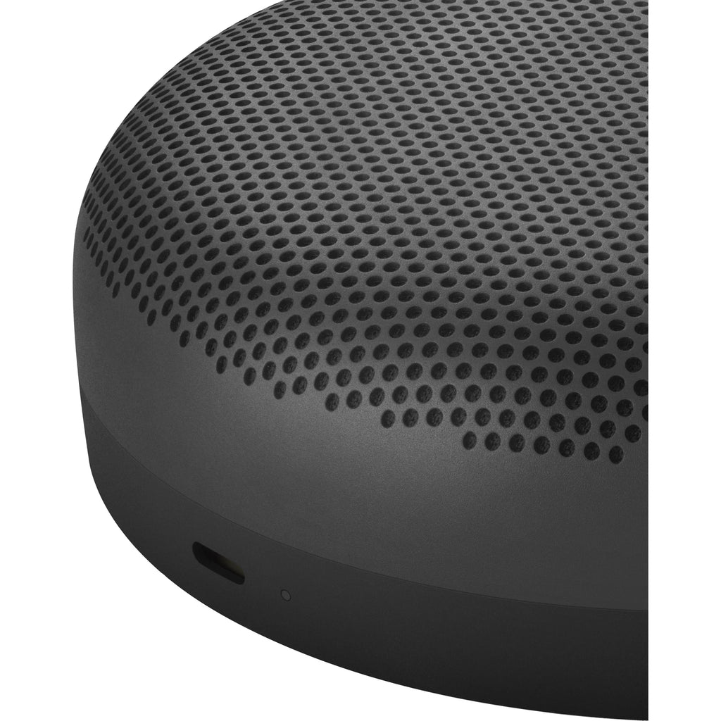 B&O BeoSound Portable Bluetooth Speaker, Black Anthracite, A1 2nd Gen