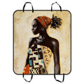 GCKG Beautiful African Woman Pet Car Seat Cover Dog Car Seat Mat Hammock Cargo Mat Trunk Mat For Cars Trucks and SUV 54x60 inches