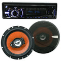 NEW SoundXtreme ST-926 Digital Receiver +2x Audiobank AB-674 6.5" Car Speakers Bundle