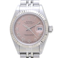 Pre-Owned ROLEX Rolex Datejust 69174 K18WG White Gold x Stainless Steel Ladies 39402 Watch (Good)