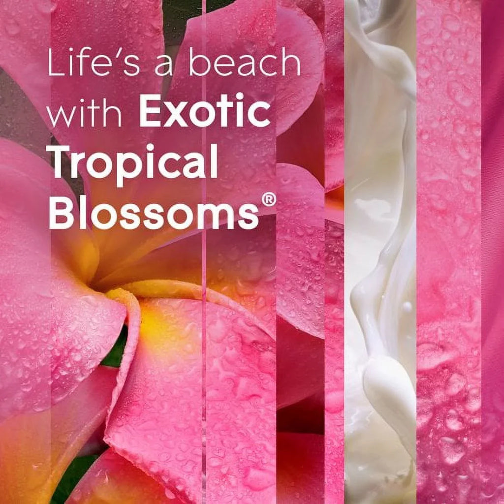 Glade Automatic Spray Air Freshener Refill Exotic Tropical Blossoms Scent 6.2 Ounce Each (Pack of 6)