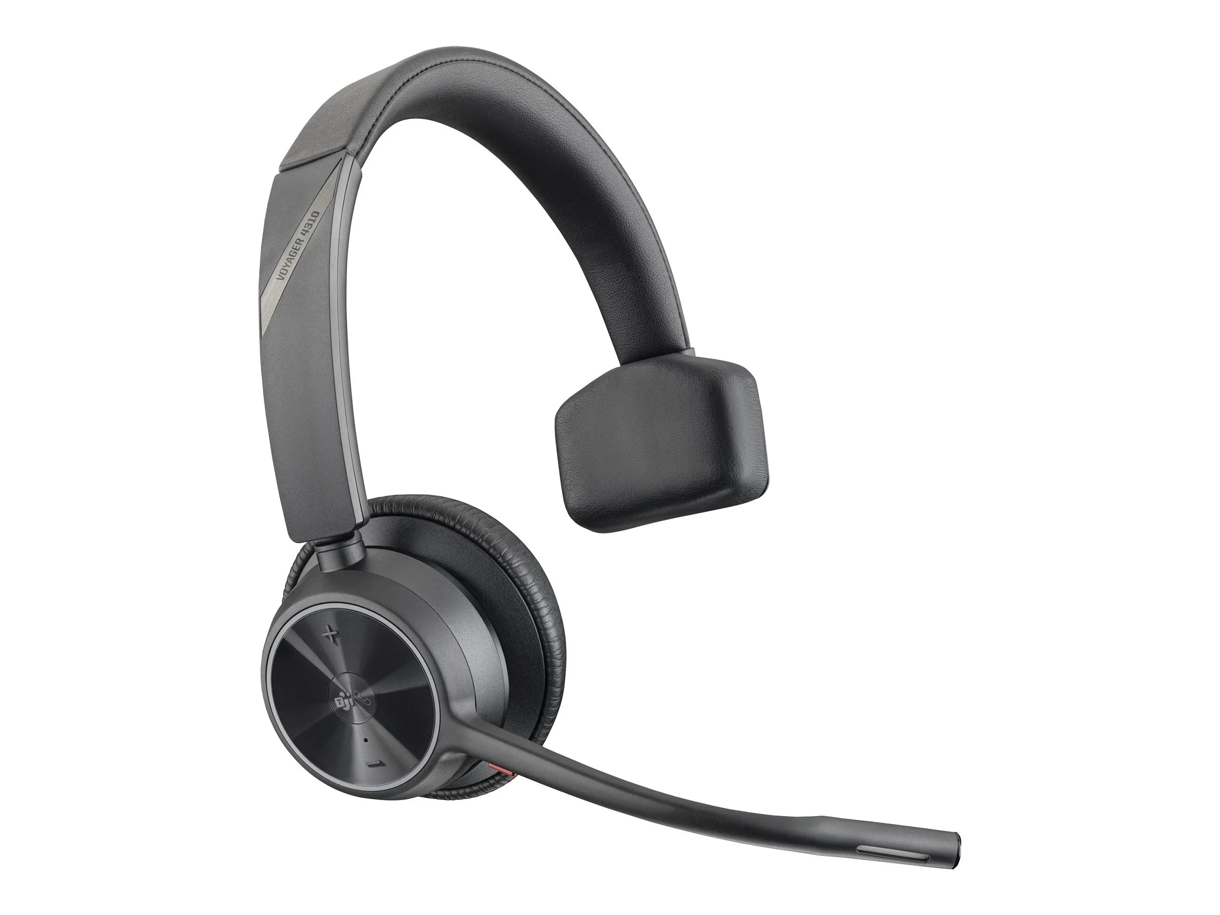 Poly Voyager 4310 USB-AHeadset + BT700 dongle TAA - Google Assistant, Siri - Mono - USB Type A - Wired/Wireless - Bluetooth - 164 ft - 20 Hz - 20 kHz - On-ear, Over-the-head - Monaural - Supra-aura...