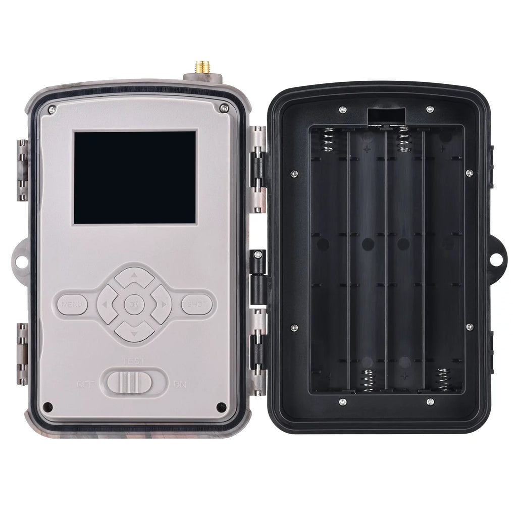 Aibecy 4G/LTE Camera Wireless Trail and Game Camera Fluid Night Vision Camcorder for Wildlife Animal Farm
