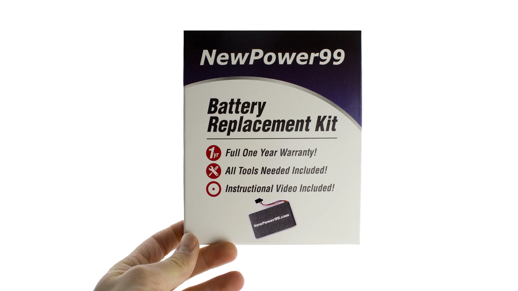 Amazon Fire HD 7" 4th Generation Battery Replacement Kit with Tools, Video Instructions, Extended Life Battery and Full One Year Warranty