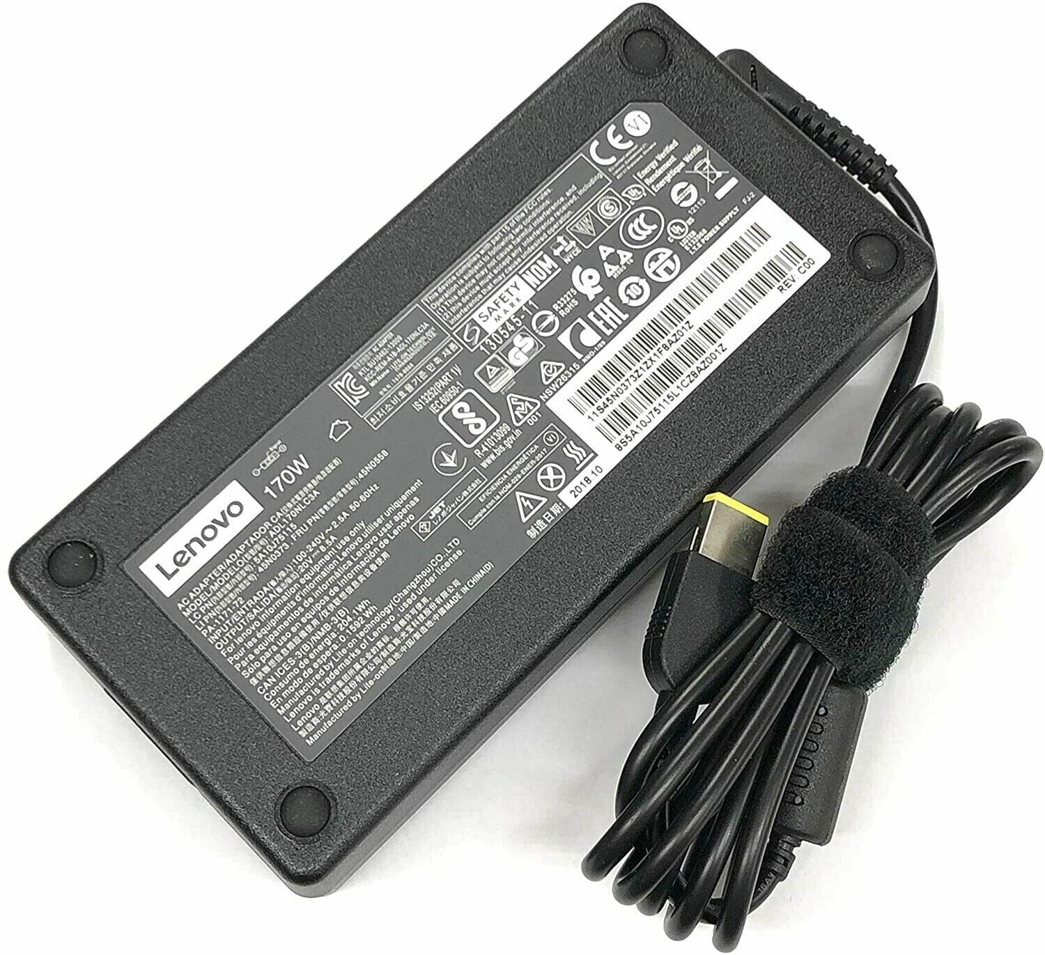 AC Power Adapter Charger 170W Legion 14 15 17 Y7000 R720 P50 P51 P52