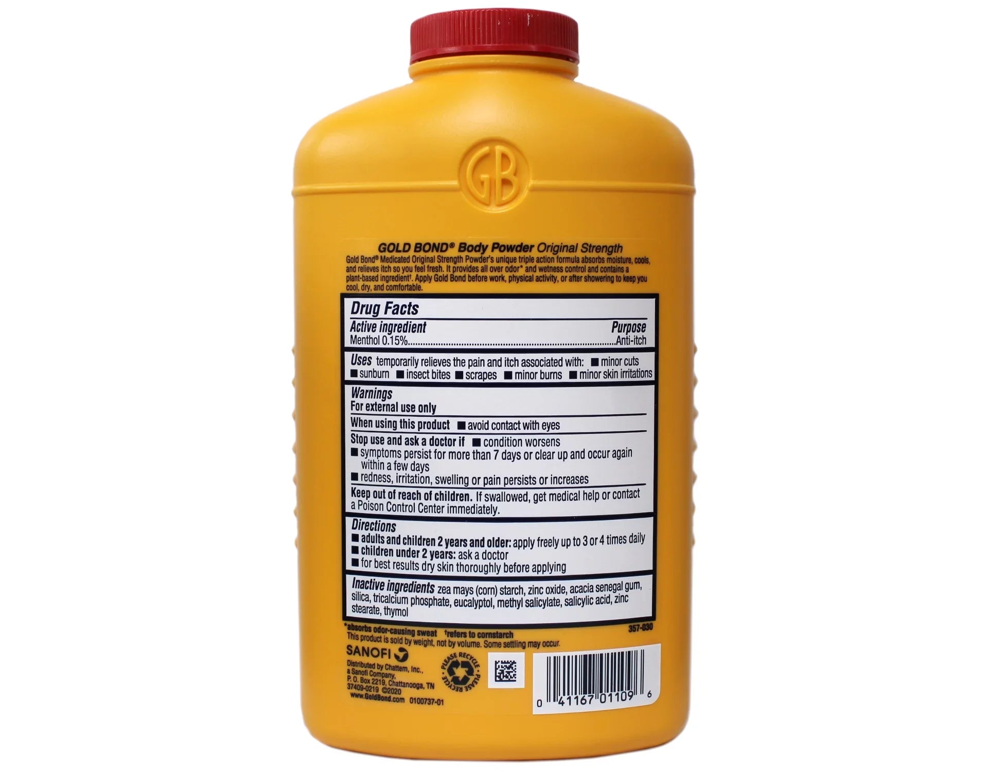Gold Bond Medicated Original Strength Body Powder