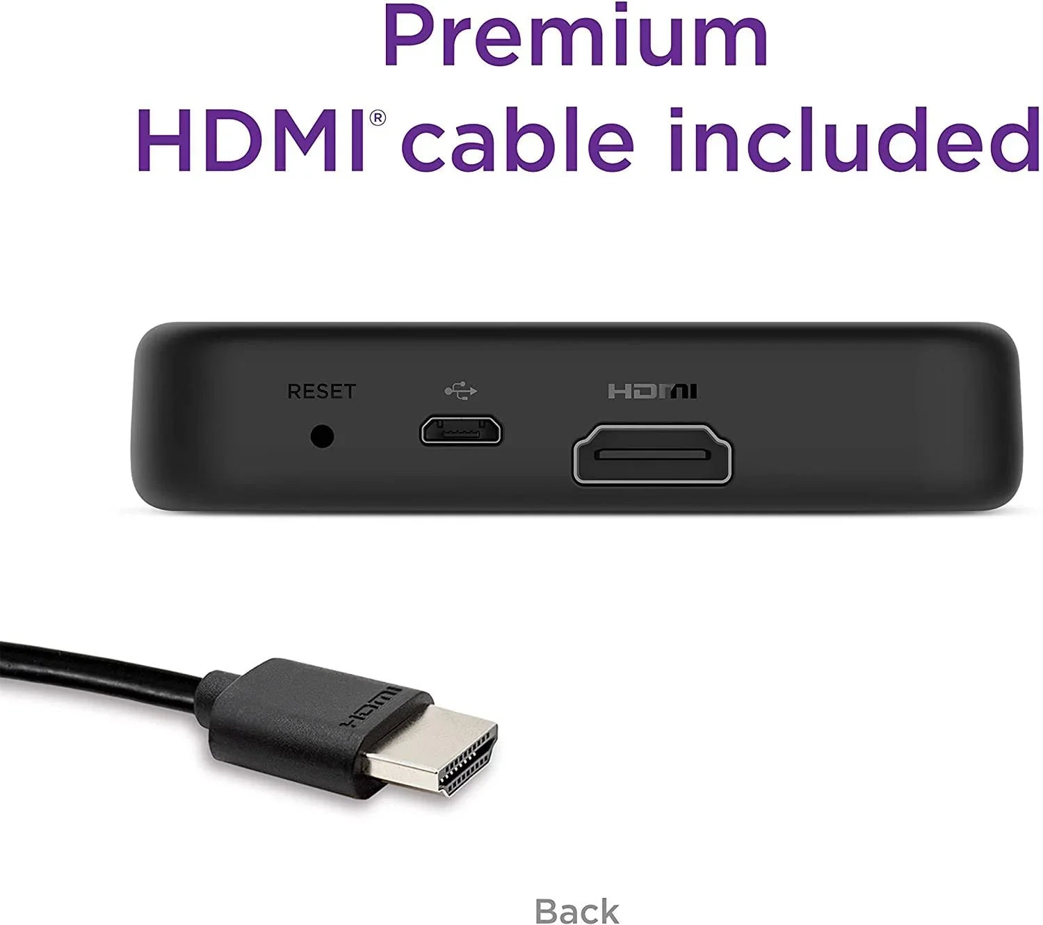 Roku_Premiere 4K/HDR 2-Pack Bundle Streaming Devices Wi-Fi Enabled, HDMI, Remote, Free Cleaning Cloth