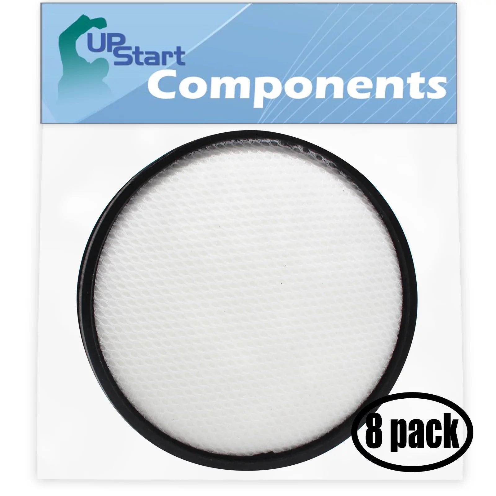 8-Pack Replacement for Hoover Air Steerable Bagless Upright UH72401 Vacuum Primary Filter - Compatible with Hoover Windtunnel 303903001 Primary Filter