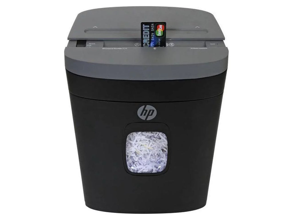 Royal CC16 Paper Shredder - Cross Cut - 16 Per Pass - for shredding Paper, Staples, Credit Card, Envelope - 8.75" Throat - 3 Minute Run Time - 40 Minute Cool Down Time - 5 gal Wastebin Capacity -