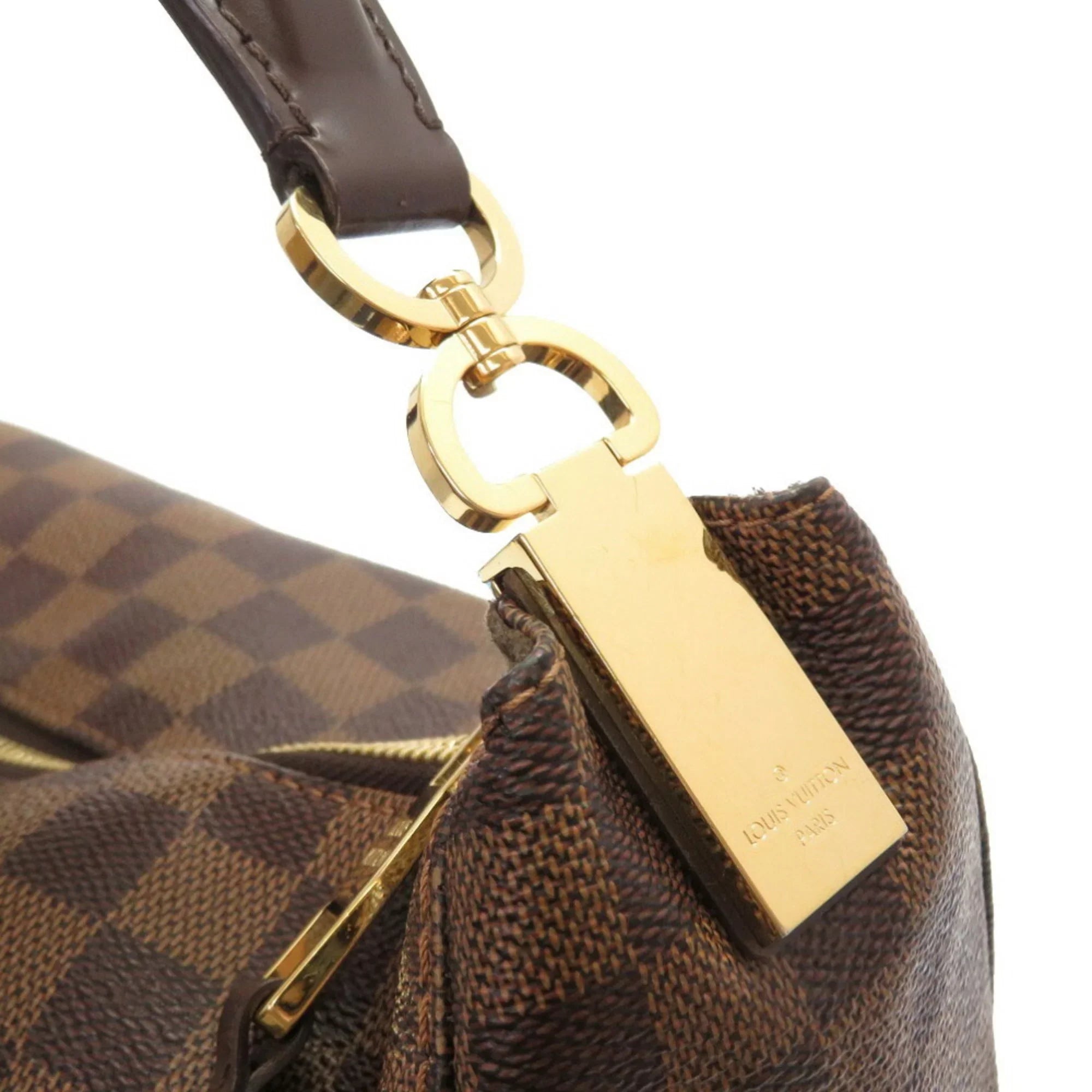 Pre-Owned Louis Vuitton LOUIS VUITTON Damier Portobello PM N41184 Shoulder Bag (Good)