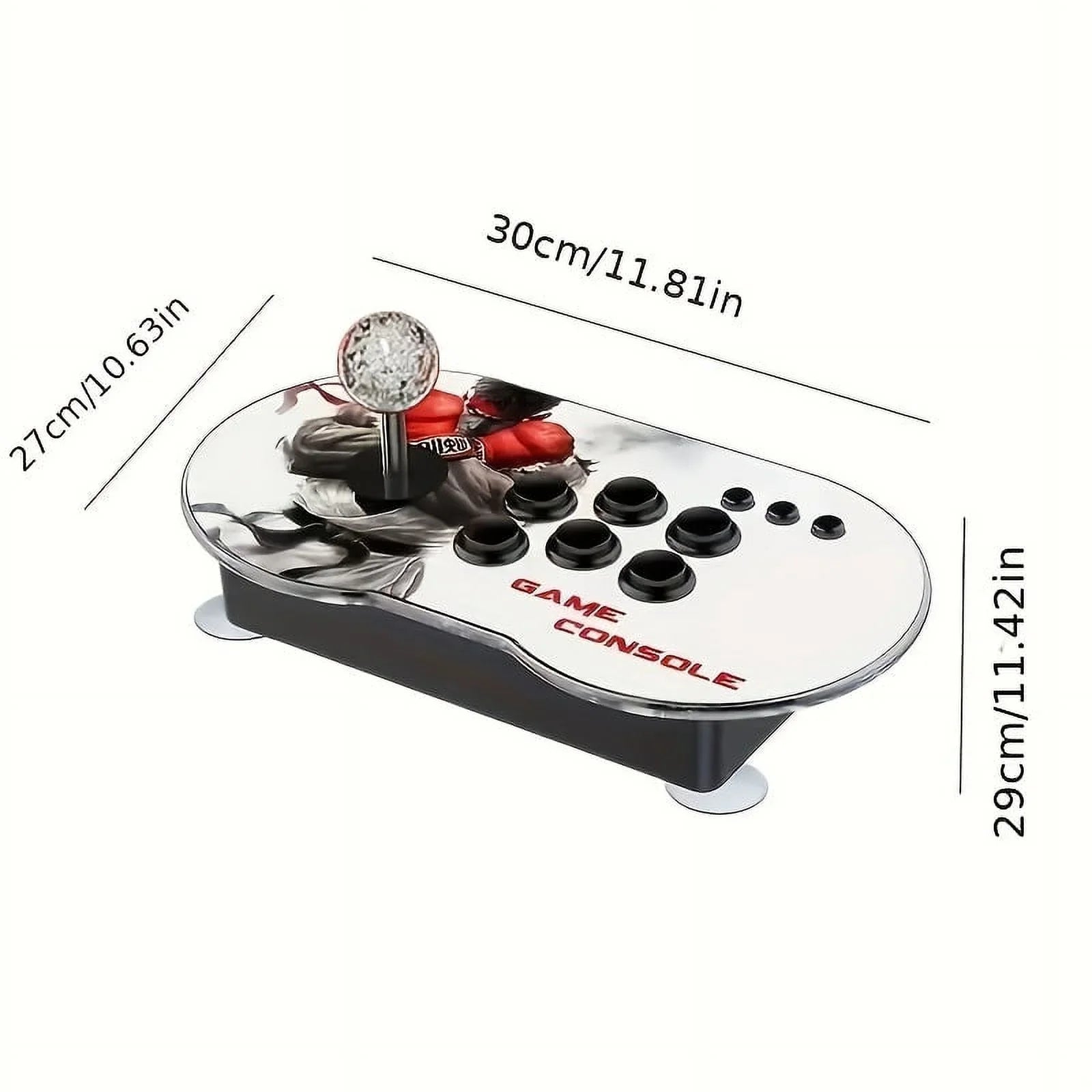 Home Video Game Console Wired Double Rocker Game Console, Classic HD Home Game Stick, 2-in-1 Wired Controller On Monitor TV Game Box, Support CPS/GB/GBC/SFC/GBA/MD/PS1/FC