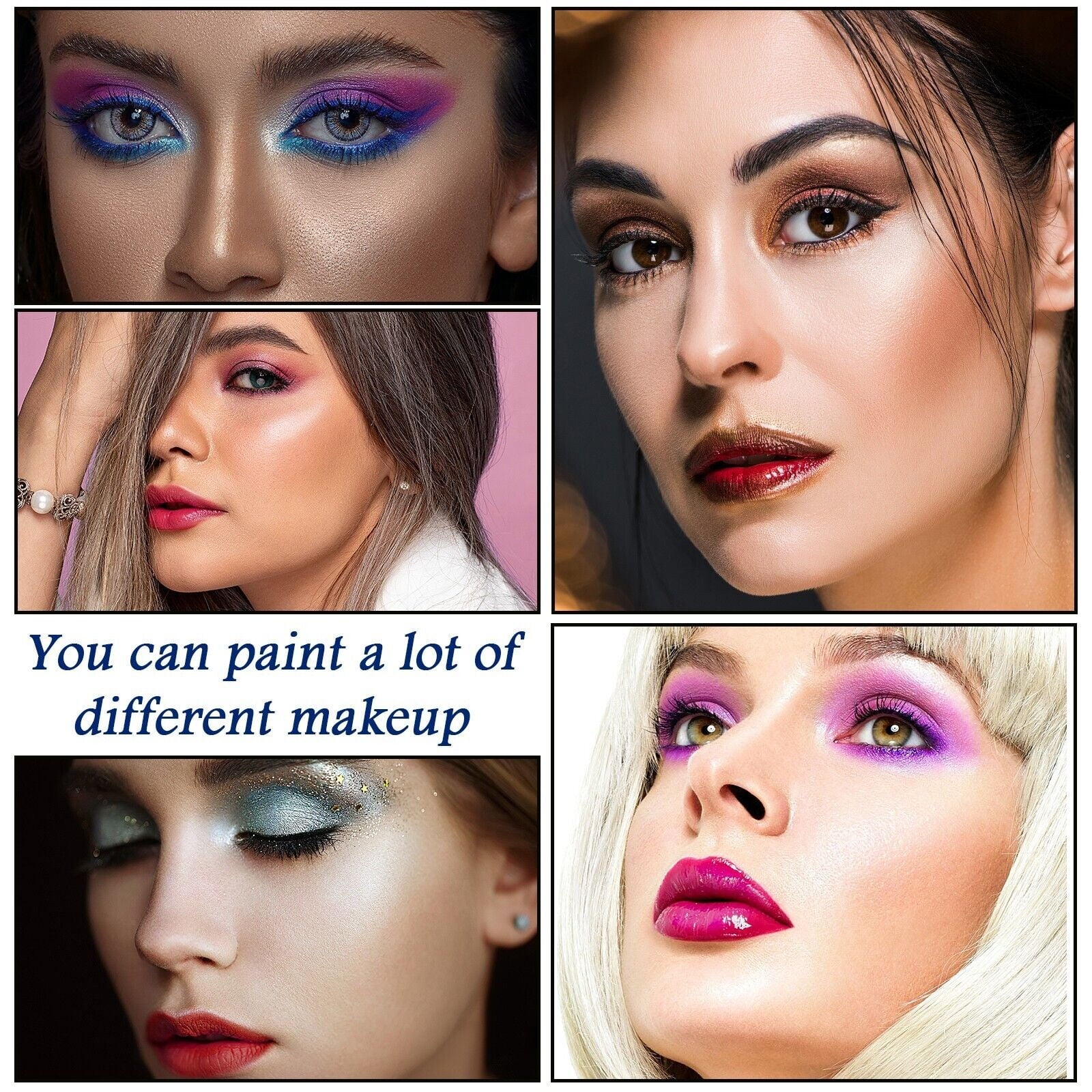 25 Colors Makeup Palette Kit Eyeshadow Blush Eyebrow Powder Concealer Mascara