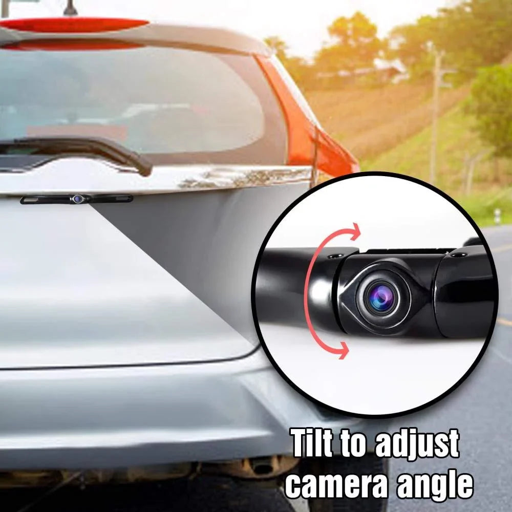 Pyle PLCM4375WIR Adjustable Rearview Backup Car Camera with 4.3 Inch Monitor
