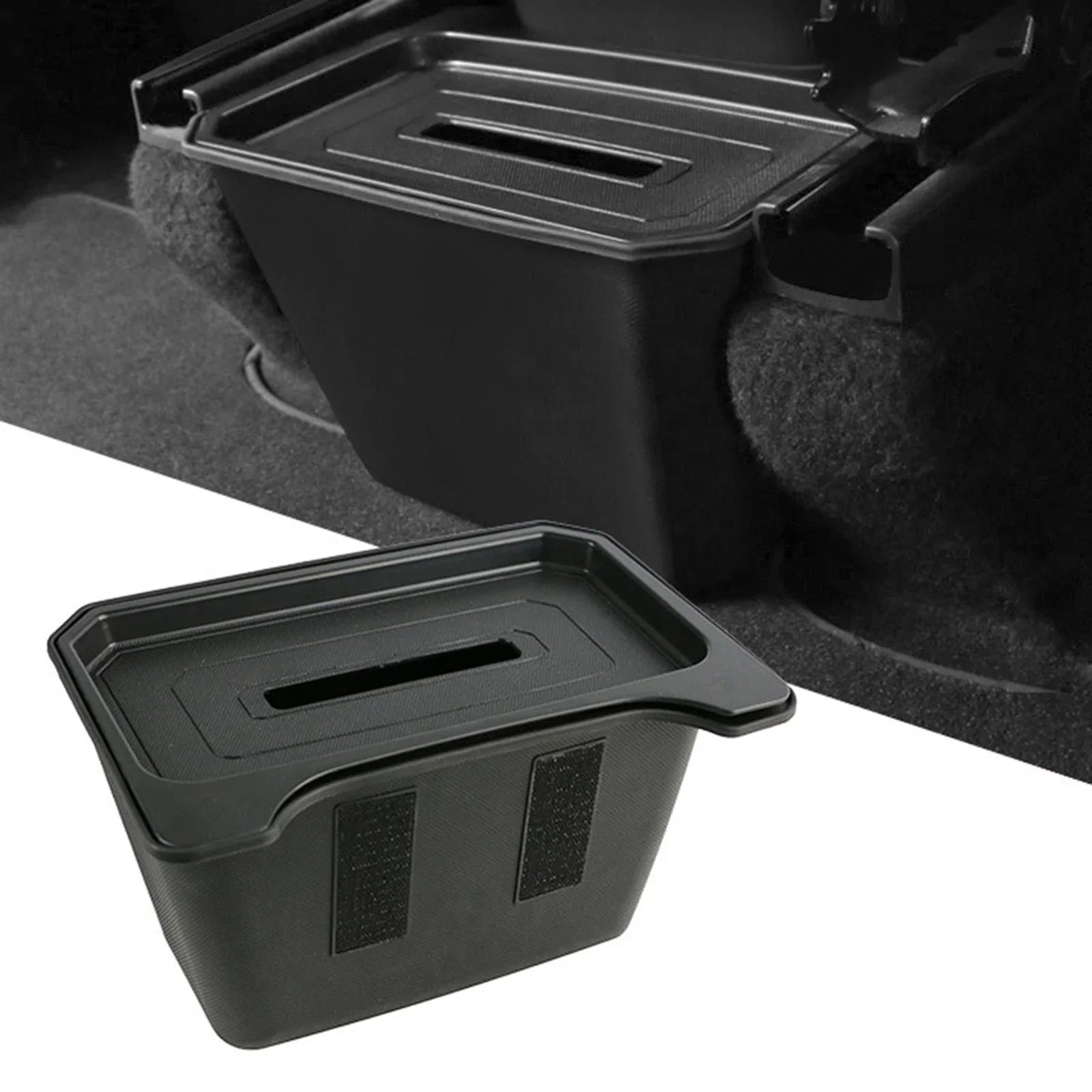 under Seat Storage Box Bin for Easy to Install Car Accessories