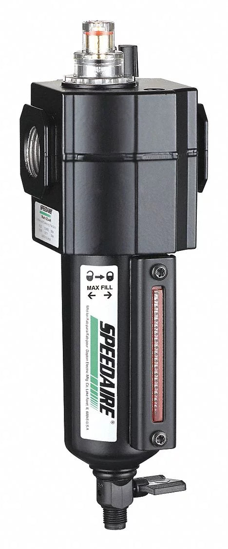 Speedaire Air Line Lubricator,3/8In,75 cfm,250 psi 4ZL80