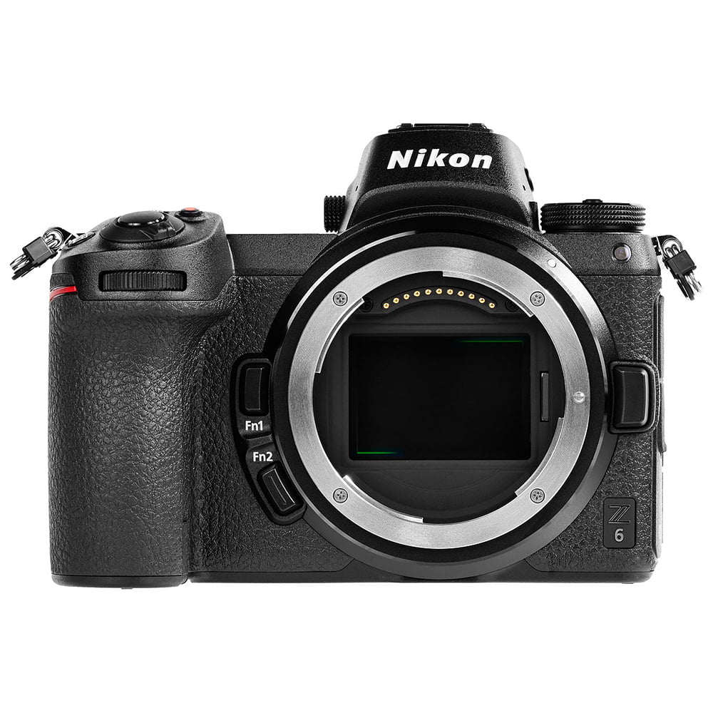 Z6 Mirrorless with 24-200mm f/4-6.3 VR Lens + 35mm f/1.8 S Lens + 64GB Storage + UV Filter + Backup Battery + Case + Cleaning Kit - International Version