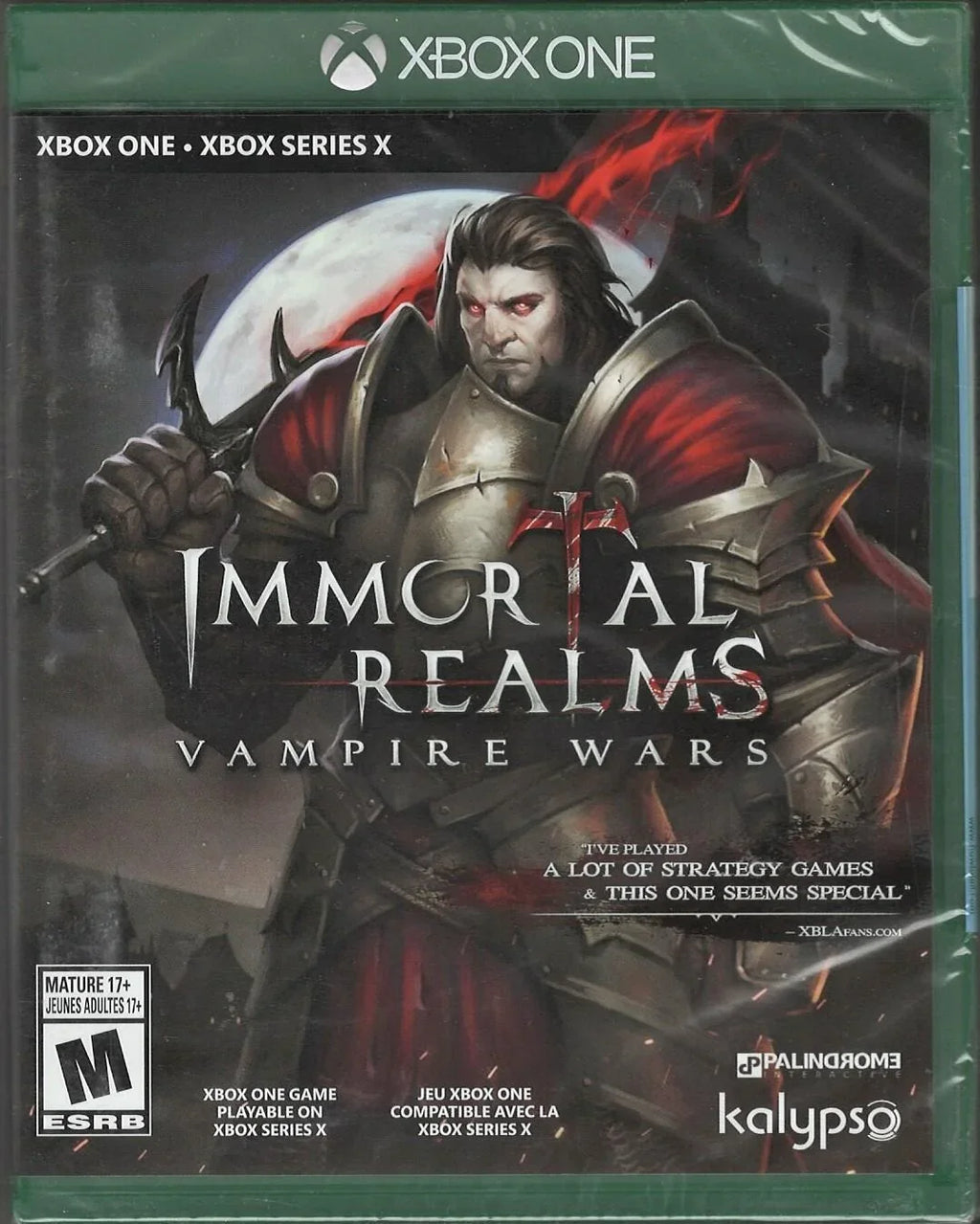 Immortal Realms: Vampire Wars Xbox One (Brand New Factory Sealed US Version) Xbo