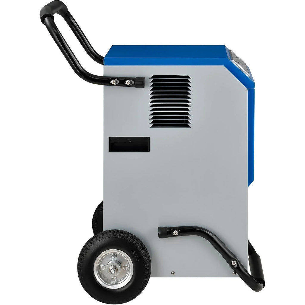 Global Industries 246687 Commercial Dehumidifier Heavy Duty 110 Pints Per Day, Blue & Grey