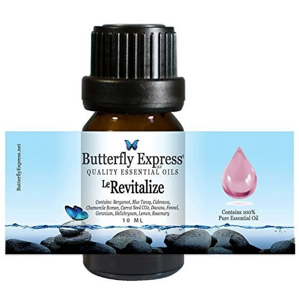 Le Revitalize Essential Oil Blend 10ml - 100% Pure - by Butterfly Express