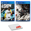 MLB The Show 21 and Ghost of Tsushima - Two Game Bundle For PlayStation 4