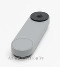 Pre-owned Google Nest GWX3T GA02076-US WiFi Smart Video Doorbell (Battery) - Gray (doorbell only) accessories not included