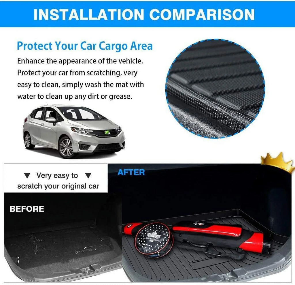 All Weather Protection Cargo Liner Cargo Trunk Mat for 2018-2023 BMW X3 Non 30e