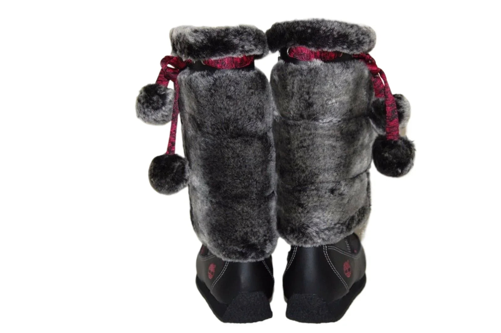 Timberland Preschool Youth Winterberry Tall Fur Medium Boot Black 59794 size 13.5 US