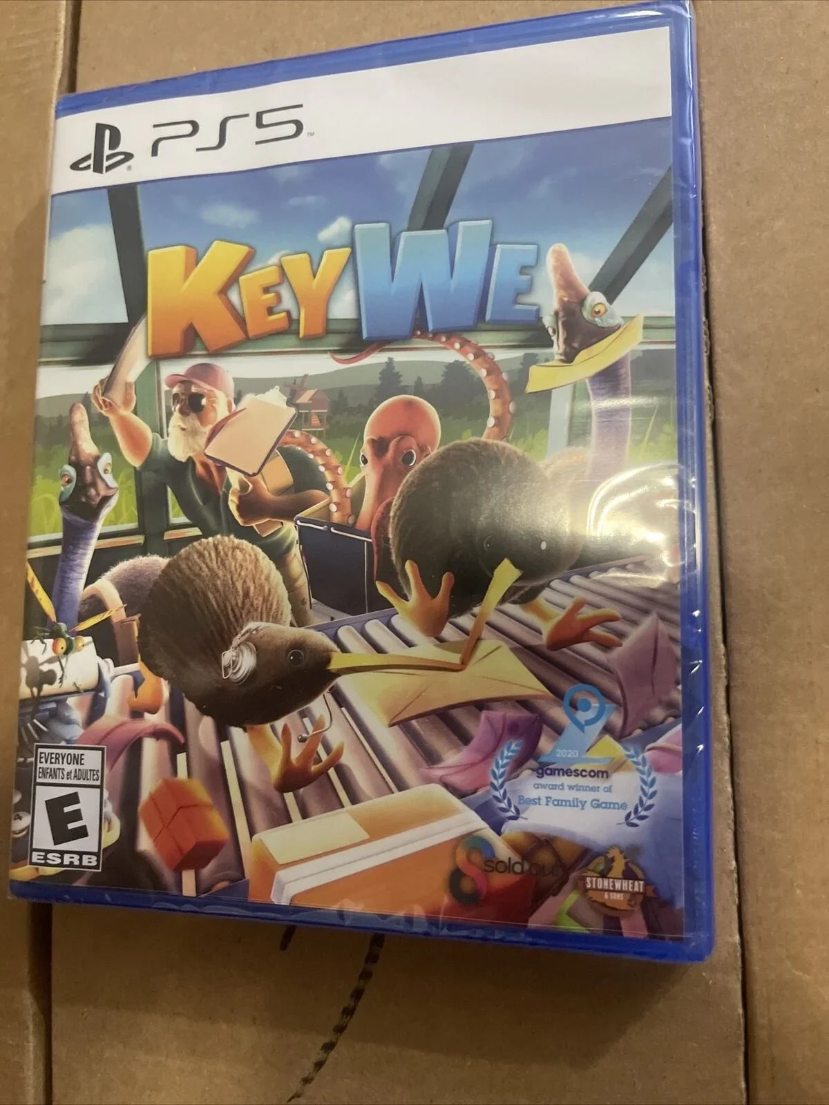 BRAND NEW/SEALED. KEY WE PS5.