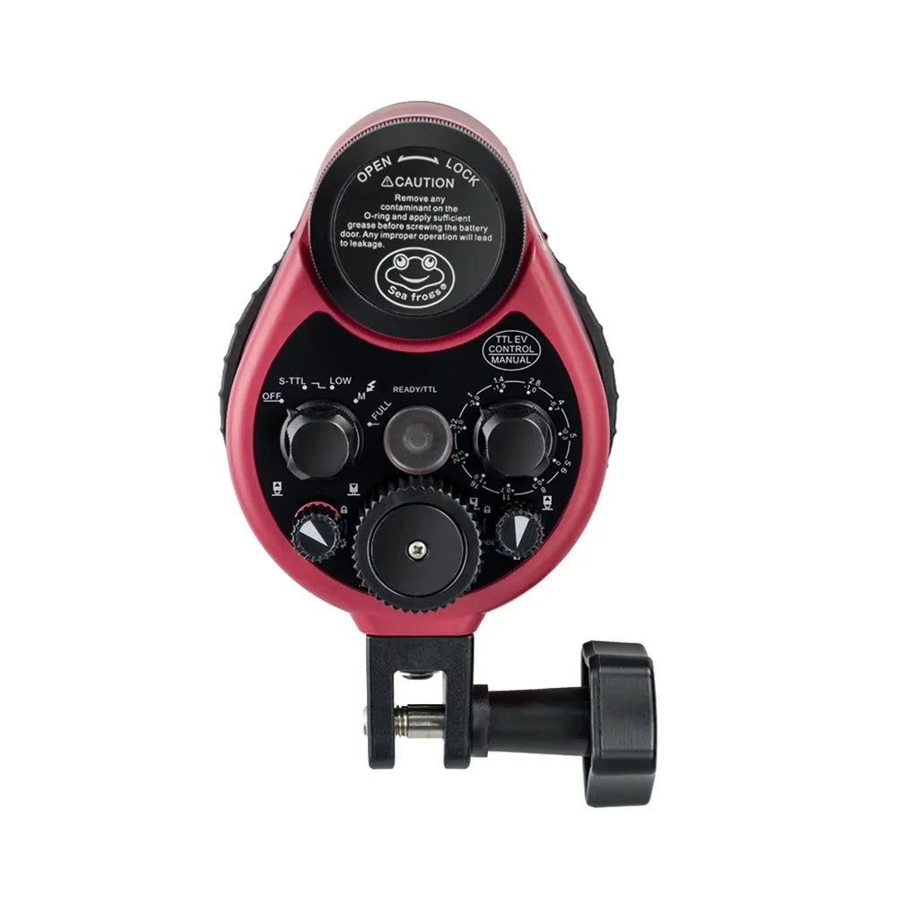 Sea frogs Flash lamp,Optic Cable Case With Optic Cable St-100- Liquid Max. Fluid Max. 100m/328ft 5600k With Optic 100m/328ft 5600k With Qisuo Dsfen