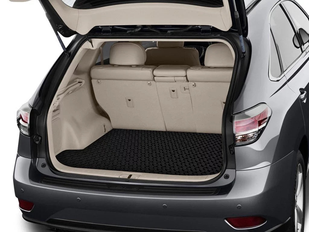 ToughPRO - Trunk Mat Compatible with NISSAN Altima - All Weather Heavy Duty (Made in USA) - Black Rubber - 2013