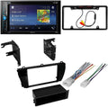 KIT605 Bundle with Pioneer Multimedia DVD Car Stereo and Installation Kit - for 2014-2016 Toyota Corolla W/Grey Dash / Display - Backup Camera, Double Din Mounting Kit