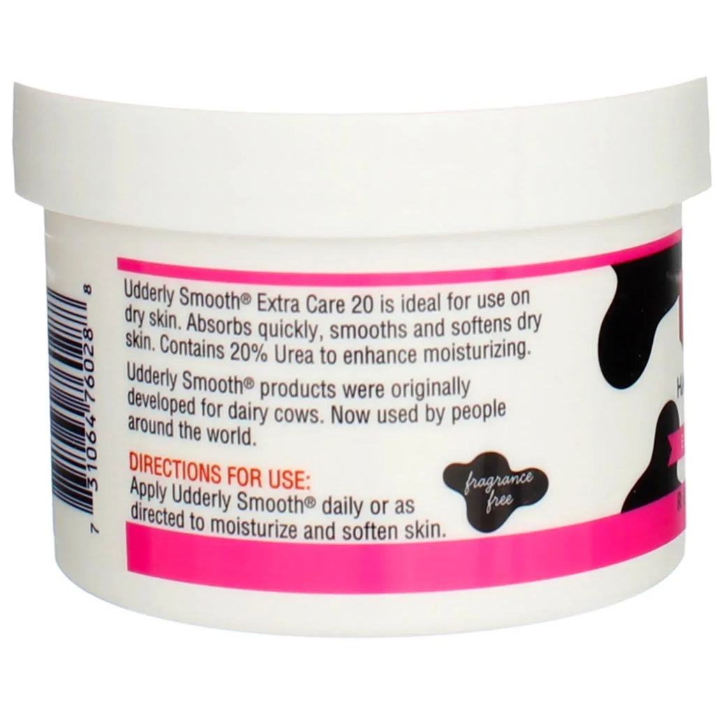 Udderly Smooth Extra Care 20 Replenishing Hand And Body Cream, 8 Oz, 6 Pack