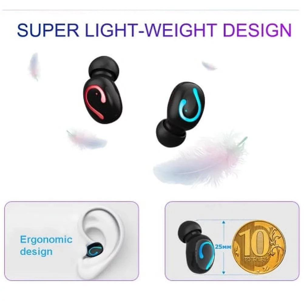 Earbuds Wireless TWS Headphones Earphones True Wireless Stereo Headset R2R for Galaxy TabPRO 8.4 Tab 3 8.0 7.0 4 10.1 SM-T530 2 10.1, S5 Active, S10 5G On5 Note 9 8 5 NotePRO 12.2 4 3