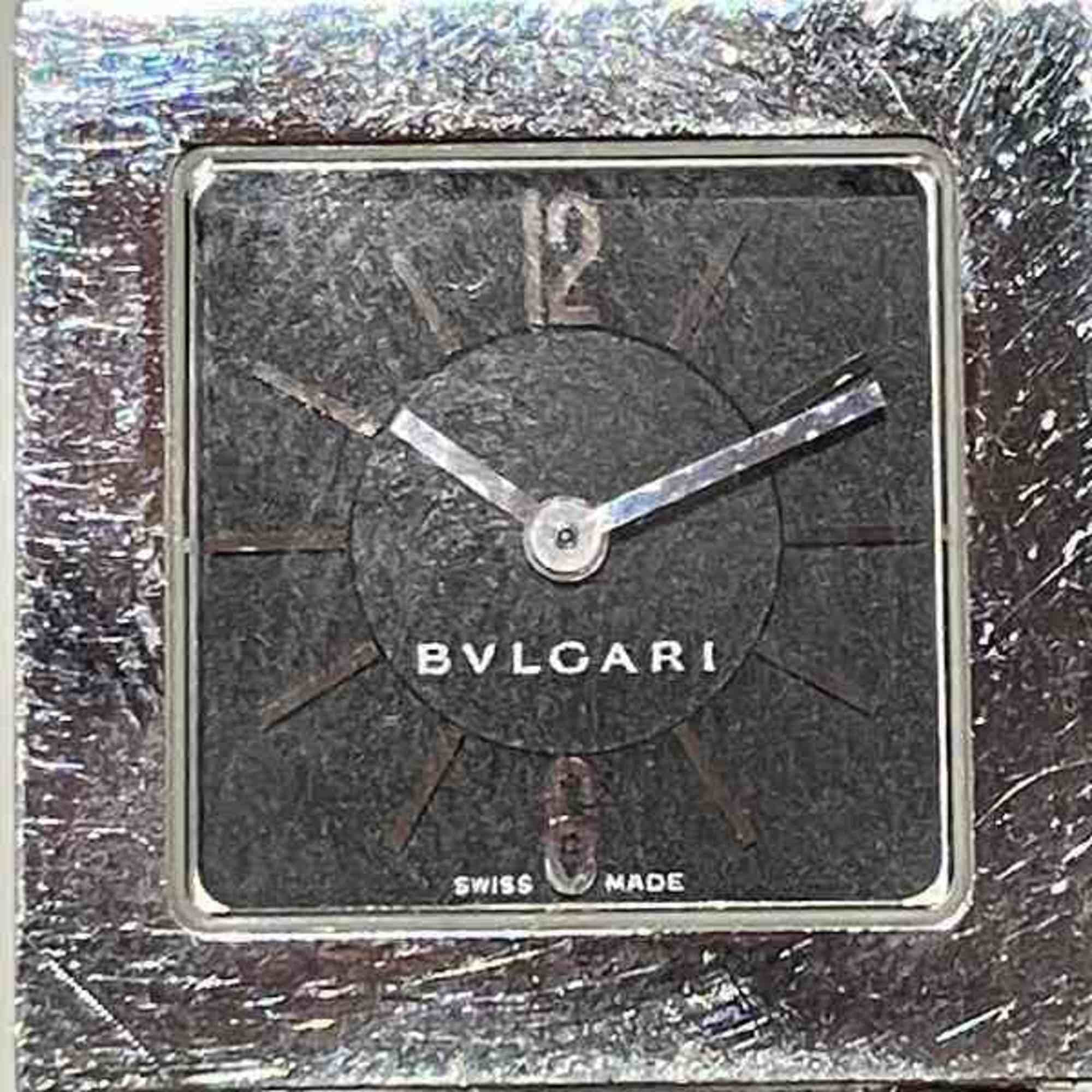 Pre-Owned Bulgari BVLGARI Quadrato SQ22SL Quartz Watch Ladies (Fair)